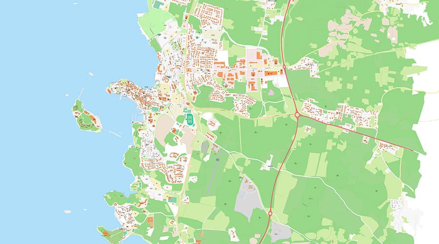 Poreč karta grada