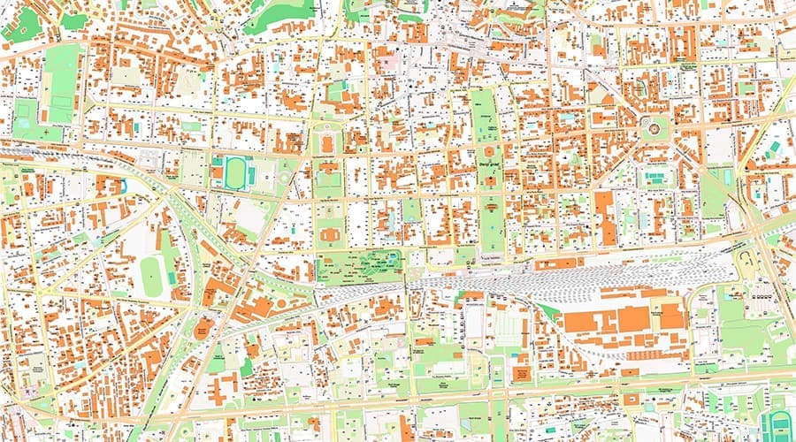 Zagreb centar - kućni brojevi