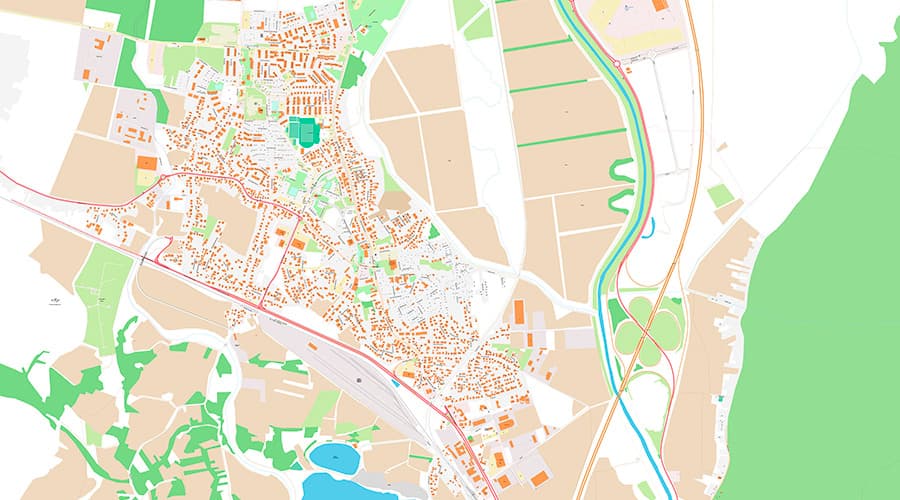 Zaprešić plan grada
