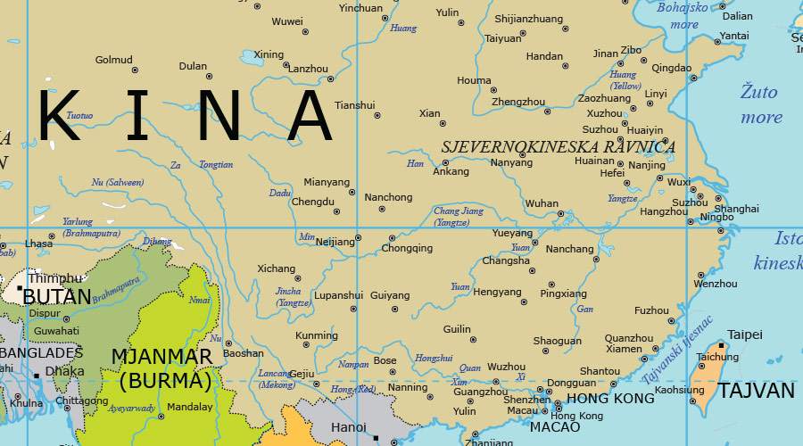 Miller politička karta