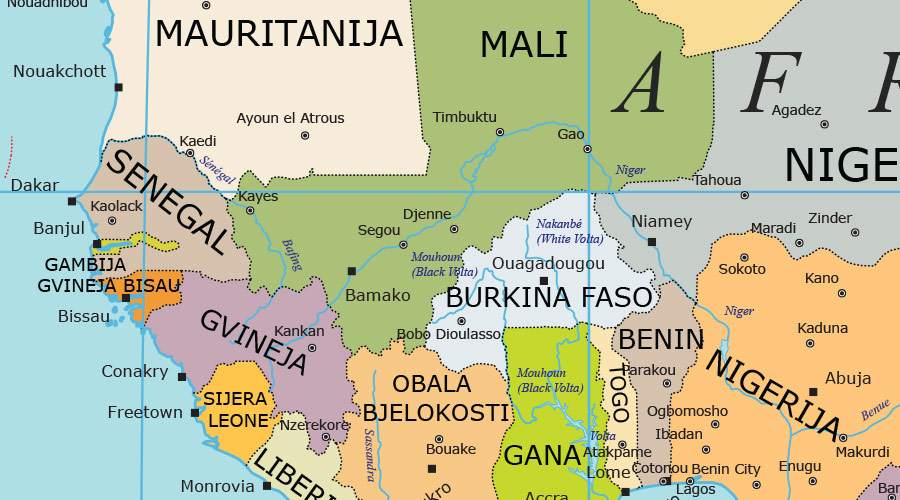 Robinson politička karta