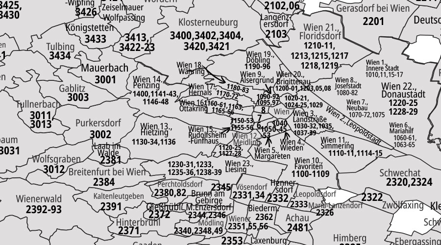 Postleitzahl (Österreich)